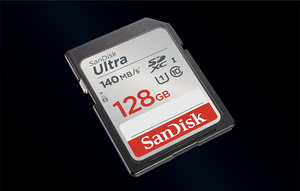 SanDisk Ultra SDXC-muistikortti SDSDUNB-128G-GN6IN - 128GB