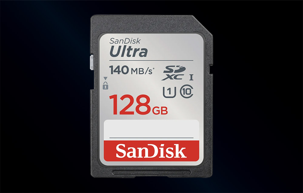 SanDisk Ultra SDXC-muistikortti SDSDUNB-128G-GN6IN - 128GB