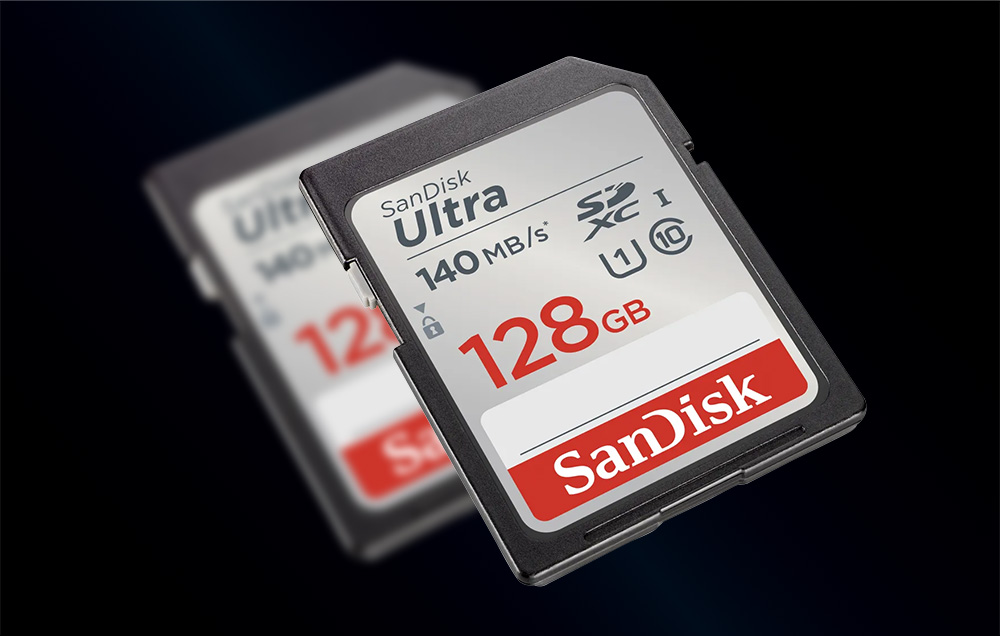 SanDisk Ultra SDXC-muistikortti SDSDUNB-128G-GN6IN - 128GB