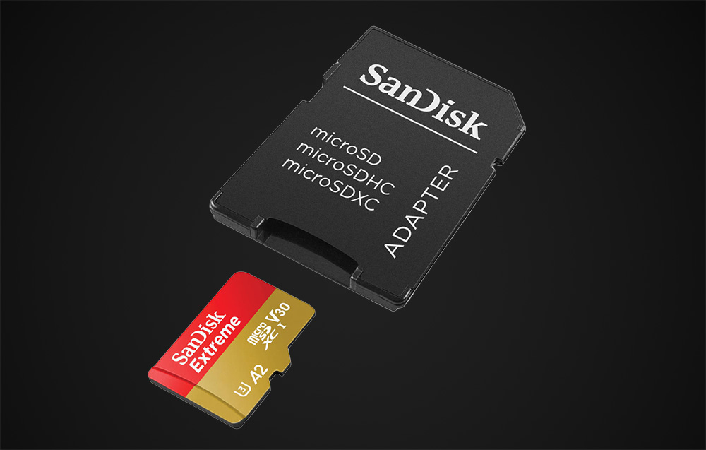 SanDisk Extreme microSDXC-muistikortti SDSQXAV-256G-GN6MA - 256GB