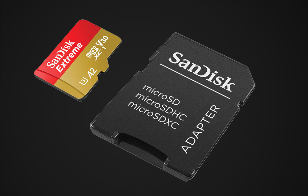SanDisk Extreme microSDXC-muistikortti SDSQXAV-256G-GN6MA - 256GB