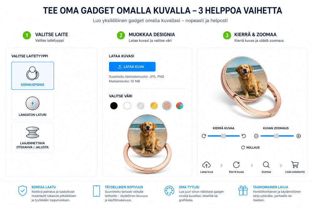 Personoi oma gadgetisi
