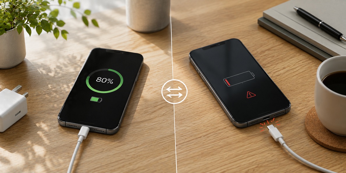N&auml;in tarkistat asetuksen iPhonessa