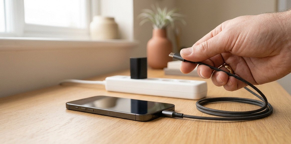 USB-C-kaapeli ja liitin usein unohtuva syy