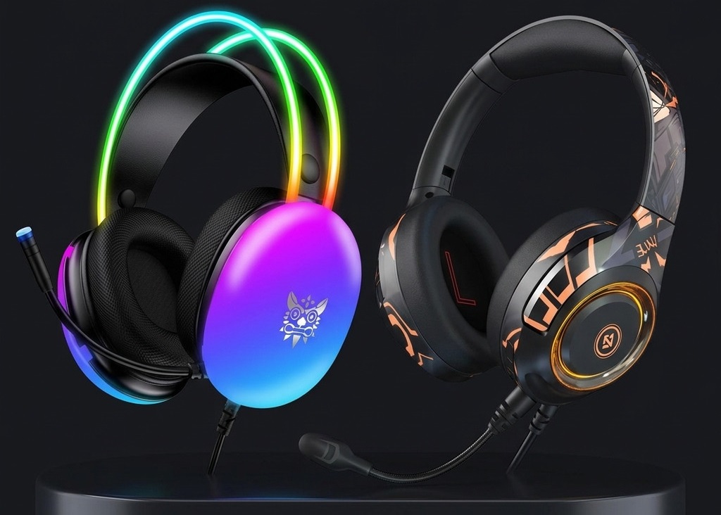 pelikuulokkeet mobiilipelaamiseen, painotus &auml;&auml;nenlaatuun ja mukavuuteen