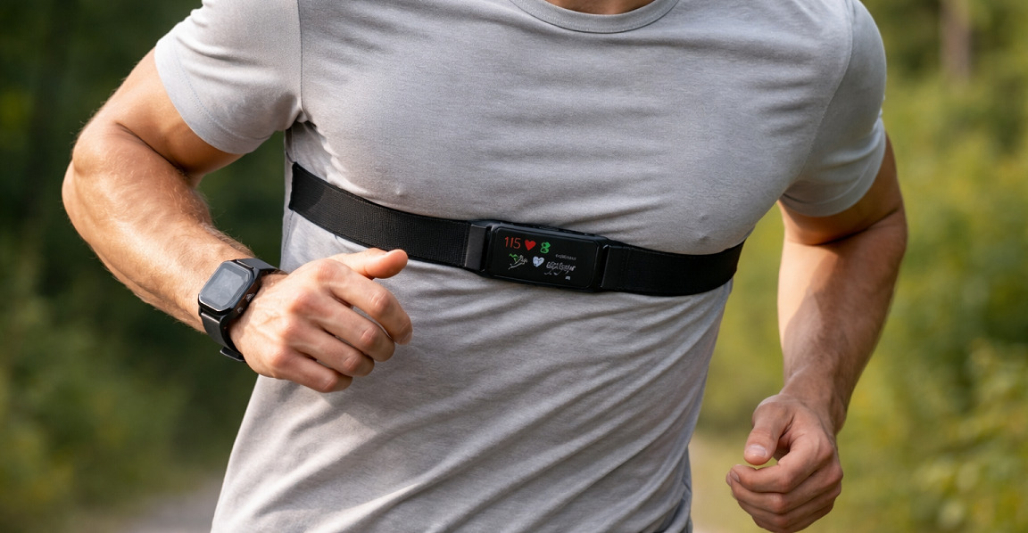 &auml;lykellon ja sykevy&ouml;n sykkeen mittauksen vertailu juoksun aikana